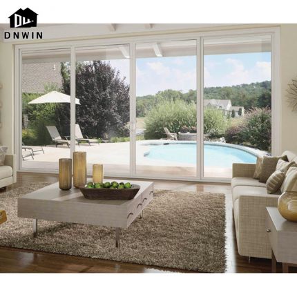 Custom High Quality Aluminium Security Triple Sliding Glass Doors