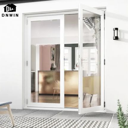 New Design Custom High Quality Villa Patio Aluminium Double Casement Door