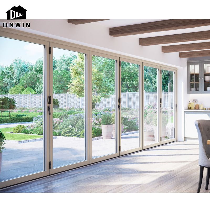 aluminium folding glass door