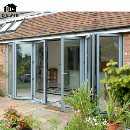 glass bifold door exterior