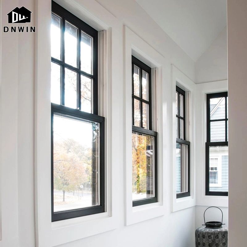 aluminum single and double hung window