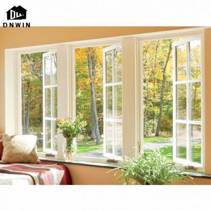 Exterior crank swing glass Window