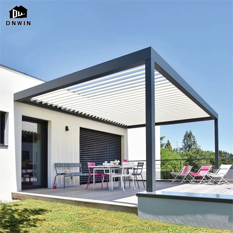 aluminium villa pergola