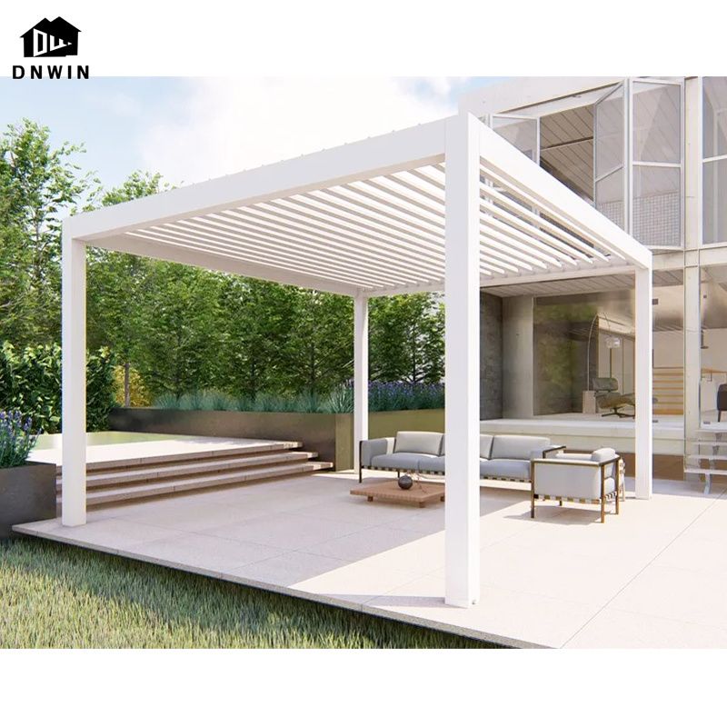 metal pergola