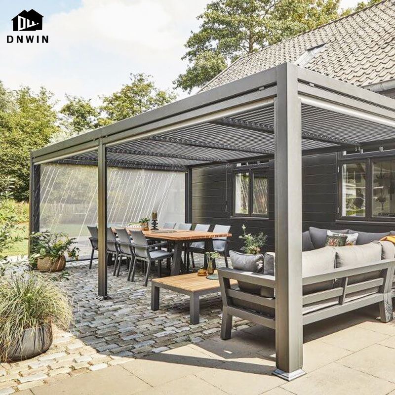 aluminium smart gazebo