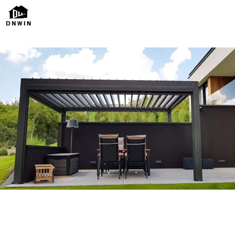 gazebos with louvered roof